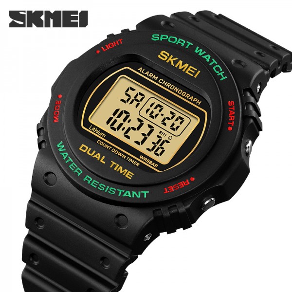 Skmei 1776BKGD Black-Gold - 3590919