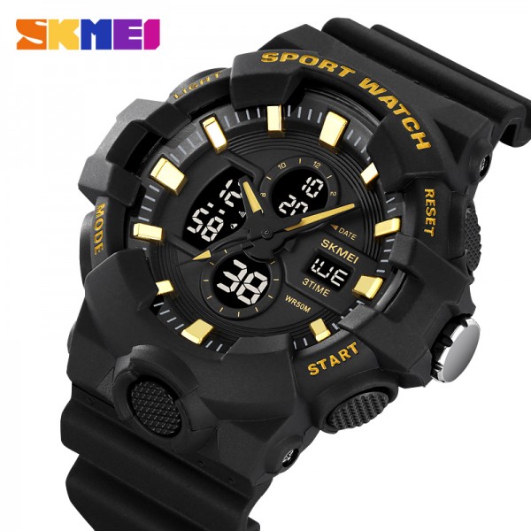 Skmei 2117BKGD Black-Gold - 3591219 Skmei 2117BKGD Black-Gold - 3591219