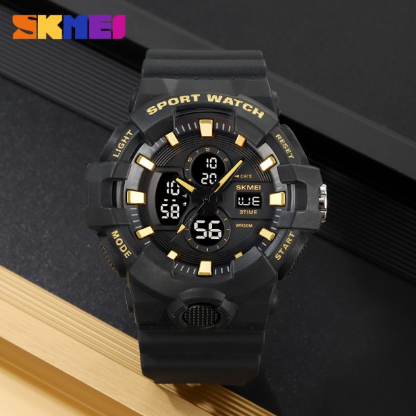 Skmei 2117BKGD Black-Gold - 3591219 Skmei 2117BKGD Black-Gold - 3591219
