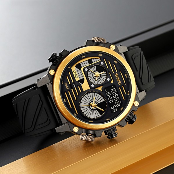 Skmei 2202PBKGD Black-Gold - 3591359