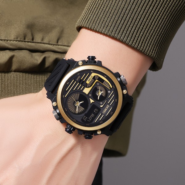 Skmei 2202PBKGD Black-Gold - 3591359