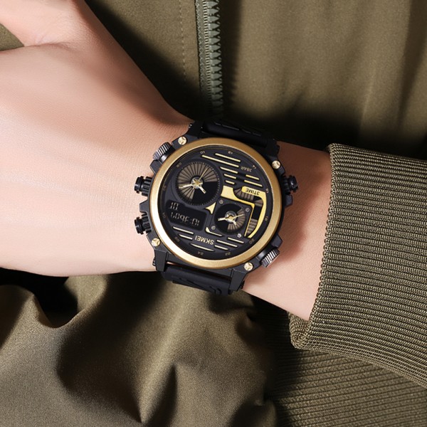 Skmei 2202PBKGD Black-Gold - 3591359