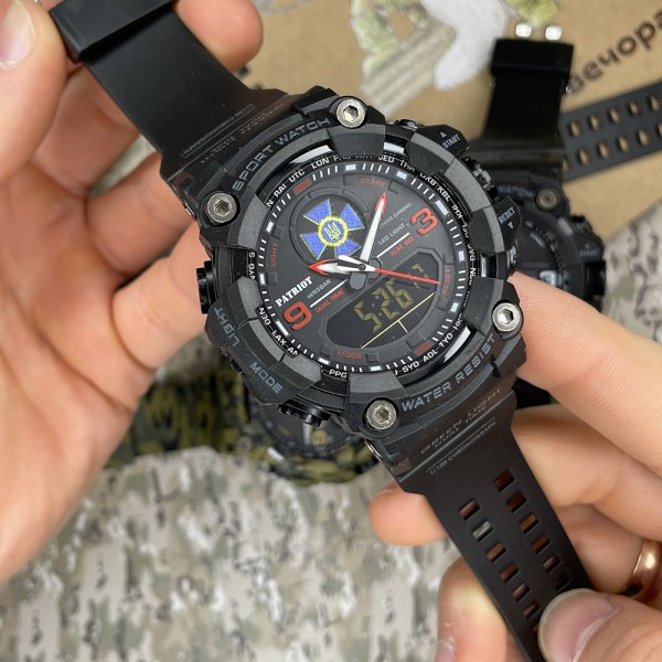 Patriot 001RDSBU СБУ Чорні з червоним + Коробка. - 1201-0012-30