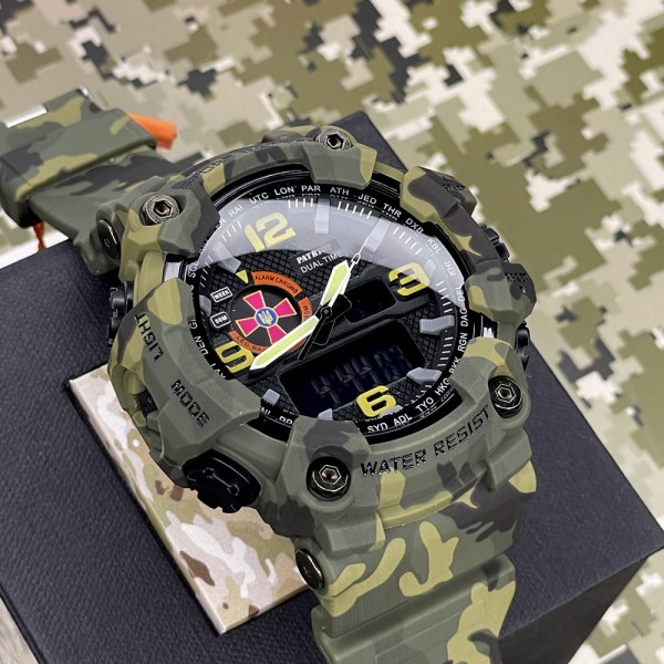 Patriot 002CMGRSU ЗСУ Зелений камуфляж + Коробка - 1201-0049-30