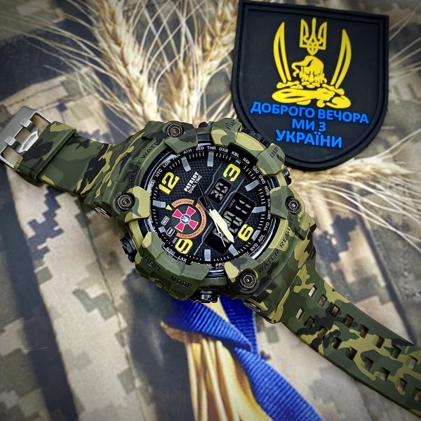 Patriot 002CMGRSU ЗСУ Зелений камуфляж + Коробка - 1201-0049-30