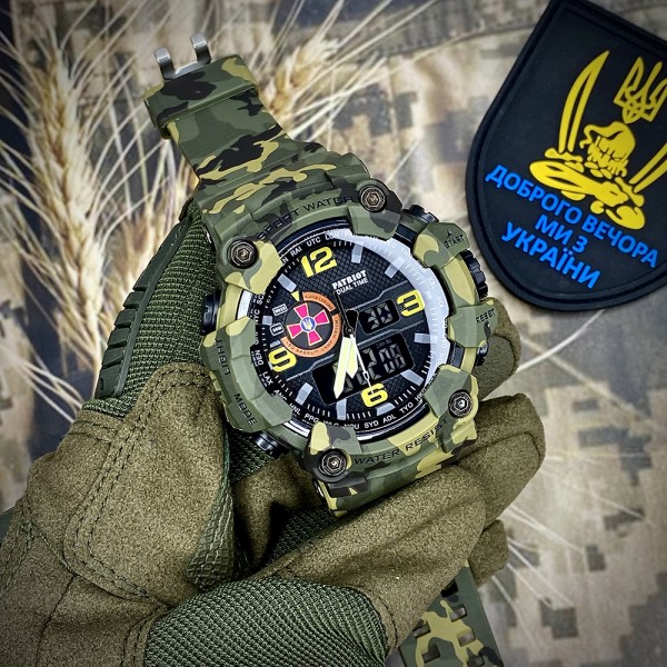 Patriot 002CMGRSU ЗСУ Зелений камуфляж + Коробка - 1201-0049-30
