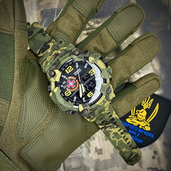 Patriot 002CMGRSU ЗСУ Зелений камуфляж + Коробка - 1201-0049-30