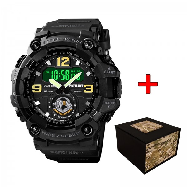 Patriot 004BKSSO ССО Чорні + Коробка - 1201-0123-30