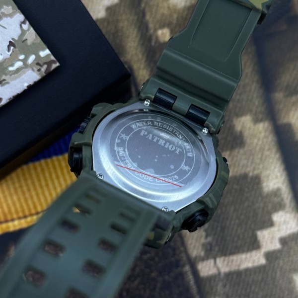 Patriot 004CMGRSBU СБУ Зелений камуфляж + Коробка. - 1201-0134-30 Patriot 004CMGRSBU СБУ Зелений камуфляж + Коробка. - 1201-0134-30