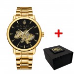 Awarder 022-3D Не Забуду Дім Gold-Black Steel