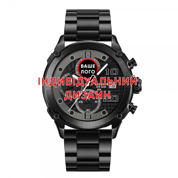 Awarder 016 Black-Black-Steel Індивідуальний дизайн - 1202-0573-29
