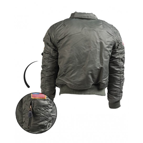 Куртка льотна дитяча Flie Ger Jacke CWU Kids M.ABZ Mil-Tec Німеччина Olive - 3219005 Куртка льотна дитяча Flie Ger Jacke CWU Kids M.ABZ Mil-Tec Німеччина Olive - 3219005
