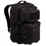 Рюкзак штурмовой большой на 36 литров Черный Mil-Tec Германия