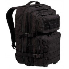 Рюкзак штурмовий великий на 36 літрів Чорний Mil-Тec Німеччина