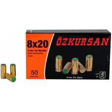 Патрони холості пістолетні 8мм (Туреччина, OZKURSAN) 50 шт