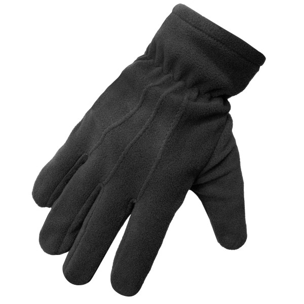 Перчатки флисовые черные Reis - 2590631