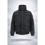 Куртка бушлат черный для охраны -20 C