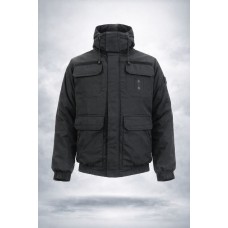 Куртка бушлат черный для охраны -20 C