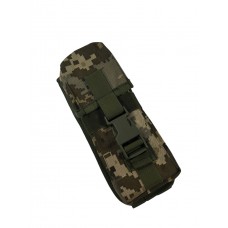 Подсумок для двух магазинов АК закрытого типа на фастексе на системе Molle МК (ММ-14)