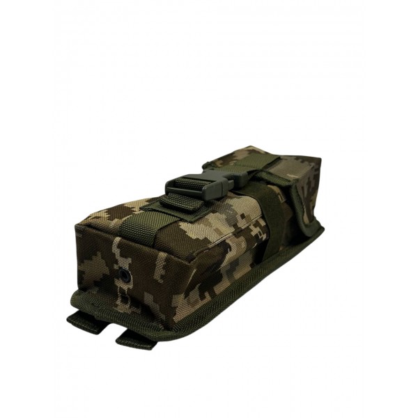 Подсумок для двух магазинов АК закрытого типа на фастексе на системе Molle МК (ММ-14) - 3573912 Подсумок для двух магазинов АК закрытого типа на фастексе на системе Molle МК (ММ-14) - 3573912