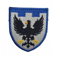 Шеврон 119 окрема бригада ТРО Чернігівська область Кольоровий (розмір 7х8 см)