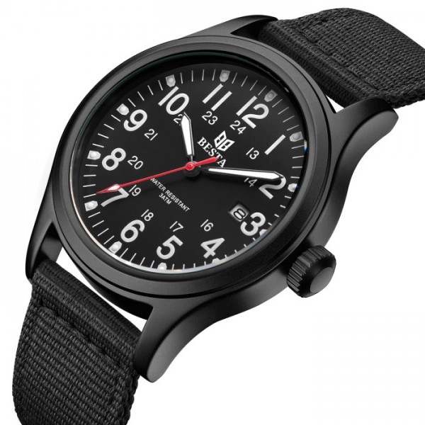 Чоловічий тактичний годинник Cheetah Command Black - 3580983