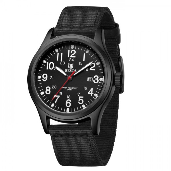 Чоловічий тактичний годинник Cheetah Command Black - 3580983