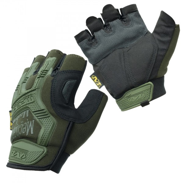 Рукавички тактичні безпалі Mechanix M-Pact Олива - 3585790