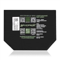 Балістичний захист паху 2 клас Розмір 160 на 200 мм Warmor