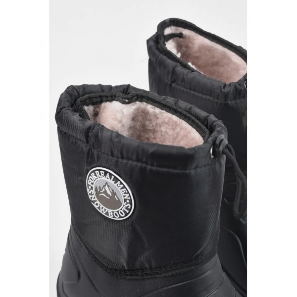 Чоботи чоловічі зимові на хутрі (піна) М 28 Чорні - 3592816 Чоботи чоловічі зимові на хутрі (піна) М 28 Чорні - 3592816