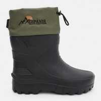 Сапоги резиновые мужские зимние Gipanis RM-142 45 Черный-хаки 