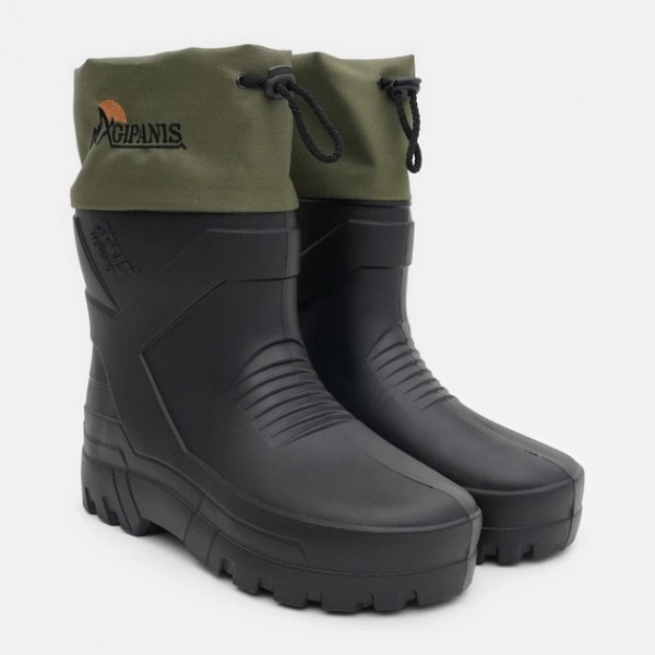 Чоботи гумові чоловічі зимові Gipanis RM-142 45 Чорний-хакі - 3592839 Чоботи гумові чоловічі зимові Gipanis RM-142 45 Чорний-хакі - 3592839
