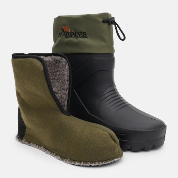 Чоботи гумові чоловічі зимові Gipanis RM-142 45 Чорний-хакі - 3592839 Чоботи гумові чоловічі зимові Gipanis RM-142 45 Чорний-хакі - 3592839