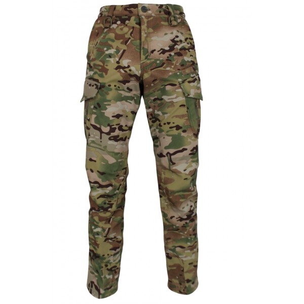 Штани тактичні Cold Strike Soft Shell Mультикам Pancer - 3592845