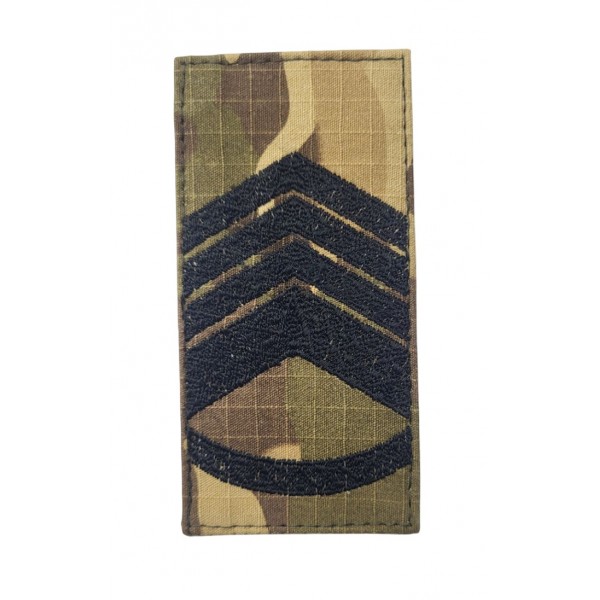 Погон на липучці Головний майстер-сержант ЗСУ Мультикам (розмір 5х10 см) - 3592987