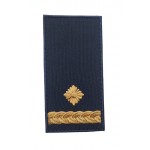 Погон на липучке НГУ Майор Темно-синий (размер 5х10 см)