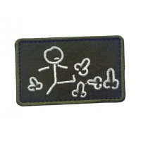 Шеврон... Олива (размер 5х8 см)