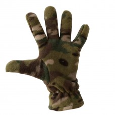 Перчатки тактические с двойным флисом  Мультикам