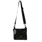 Тактична сумка через плече трапеція Milcore Чорний мультикам