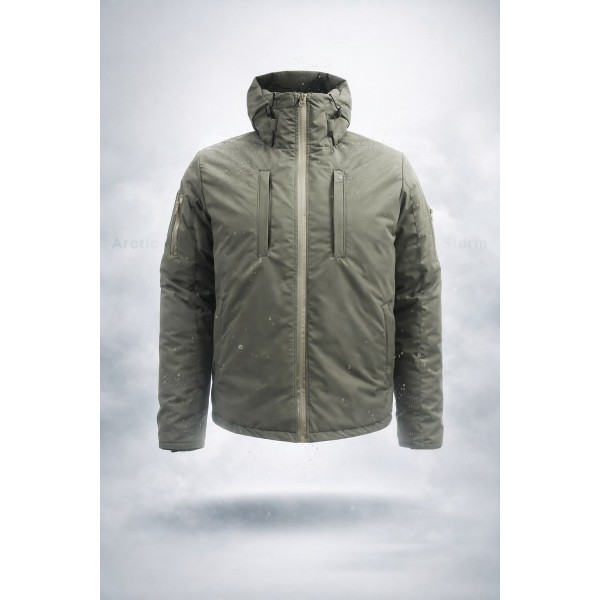 Куртка тактическая зимняя Arctic Storm Oliv Pancer - 3593079