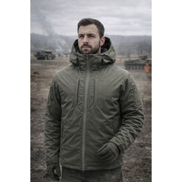 Куртка тактическая зимняя Arctic Storm Oliv Pancer - 3593079