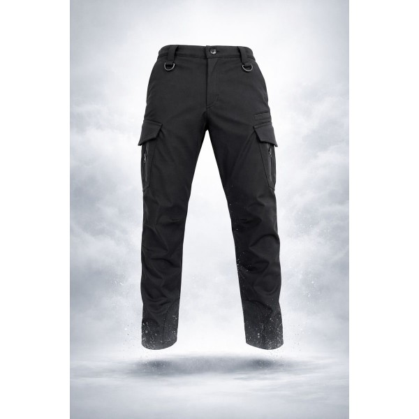 Штани тактичні Cold Strike Soft Shell Чорні Pancer - 3593081