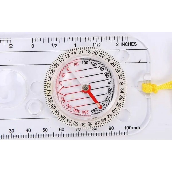 Компас рідинний планшетний Compass Liquid DC40-3 Прозорий - 3593082