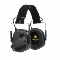 Навушники тактичні активні Earmor M31 MOD4 Чорні