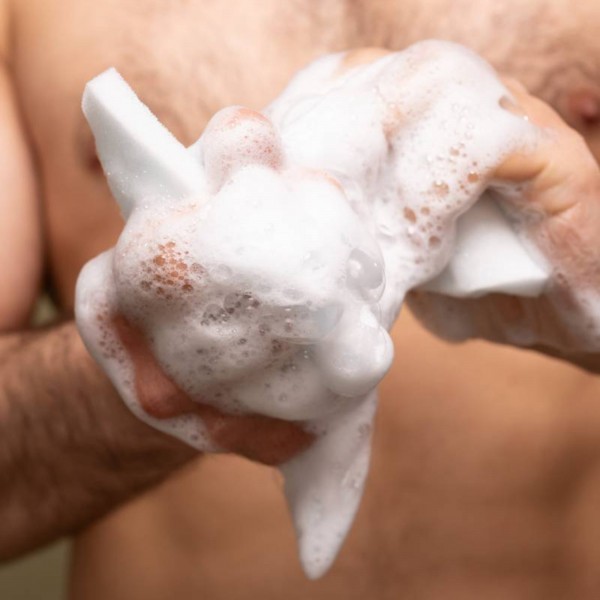 Сухий душ одноразовий для всього тіла Take Hot (пінна губка, рушник 2 шт) - 3593116