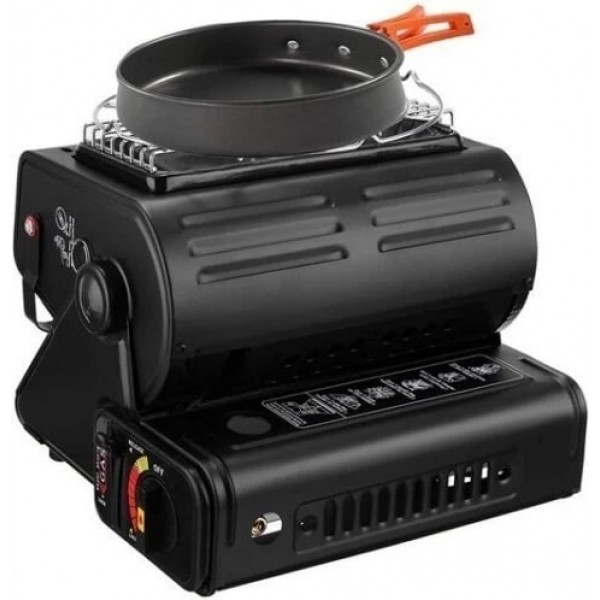 Туристичний газовий обігрівач 2в1 Happy Home - 3593243 Туристичний газовий обігрівач 2в1 Happy Home - 3593243