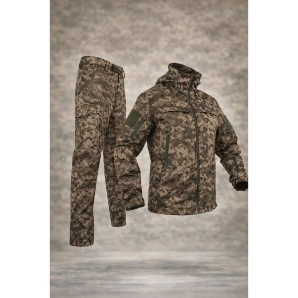 Тактичний костюм Soft Shell Pancer ММ-14 - 3593255
