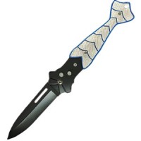 Ніж складний Stainless Steel Knife 2045 Black/Blue