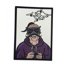 Шеврон-патч резиновый Оператор БпЛА (размер 6.5х9 см)