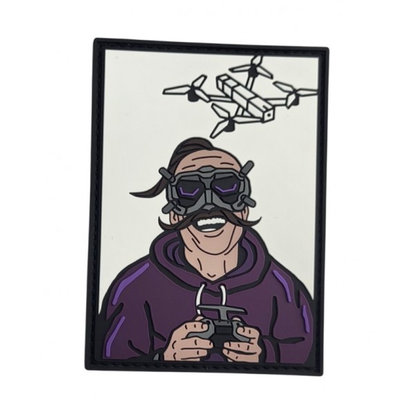 Шеврон-патч резиновый Оператор БпЛА (размер 6.5х9 см) - 3593303